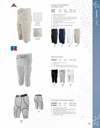 Printwear - Augusta Football Catalog