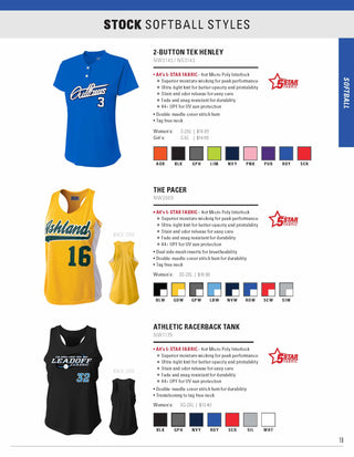 Printwear - Baseball Softball Catalog