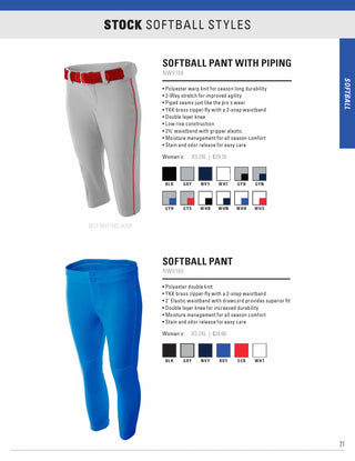 Printwear - Baseball Softball Catalog