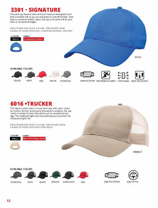 Printwear - Continental Headwear Catalog