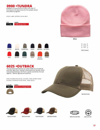 Printwear - Continental Headwear Catalog