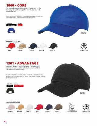 Printwear - Continental Headwear Catalog