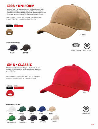 Printwear - Continental Headwear Catalog