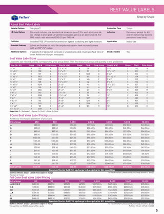 Printwear - Custom Labels 2024 Catalog