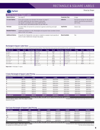 Printwear - Custom Labels 2024 Catalog