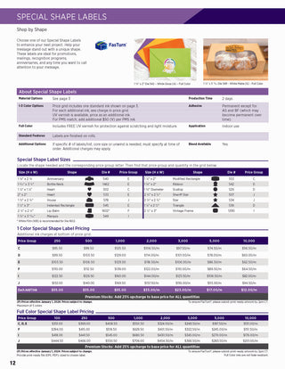 Printwear - Custom Labels 2024 Catalog