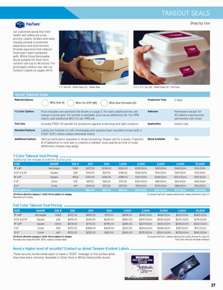 Printwear - Custom Labels 2024 Catalog