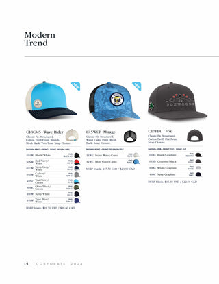 Printwear - Headwear 2024 Catalog