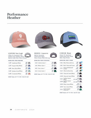 Printwear - Headwear 2024 Catalog