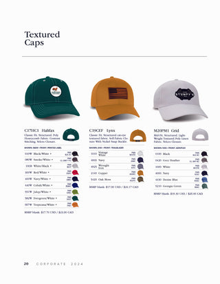 Printwear - Headwear 2024 Catalog