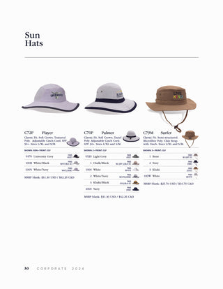 Printwear - Headwear 2024 Catalog