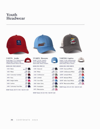 Printwear - Headwear 2024 Catalog