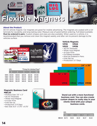 Printwear - Magnets Catalog