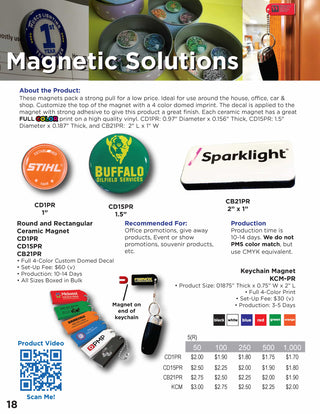 Printwear - Magnets Catalog