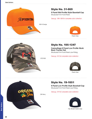 Printwear - Otto Headwear 2024 Catalog