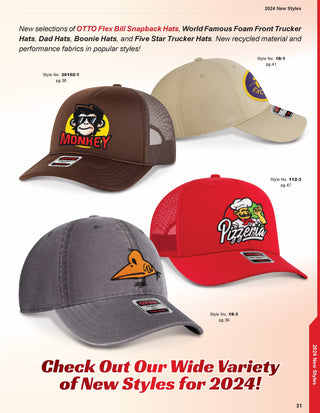 Printwear - Otto Headwear 2024 Catalog