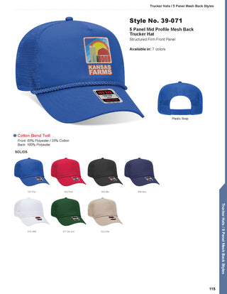 Printwear - Otto Headwear 2024 Catalog