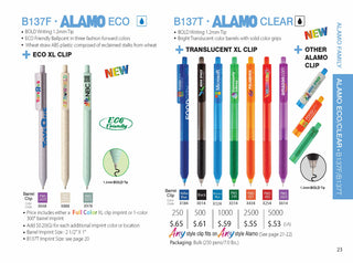 Printwear - Pens 2024 Catalog