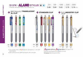 Printwear - Pens 2024 Catalog