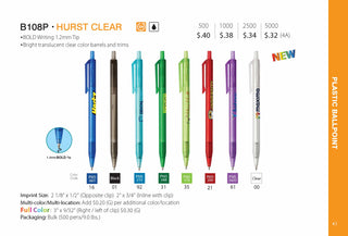 Printwear - Pens 2024 Catalog