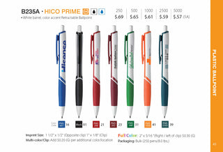 Printwear - Pens 2024 Catalog