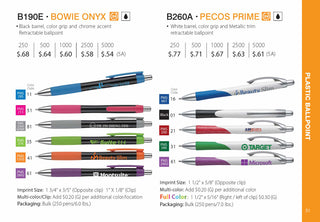 Printwear - Pens 2024 Catalog