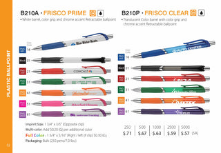 Printwear - Pens 2024 Catalog