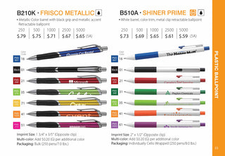 Printwear - Pens 2024 Catalog