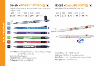 Printwear - Pens 2024 Catalog