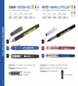 Printwear - Pens 2024 Catalog