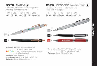 Printwear - Pens 2024 Catalog