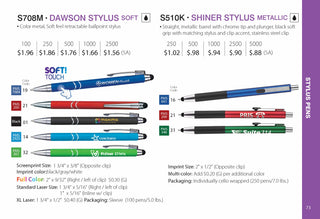 Printwear - Pens 2024 Catalog