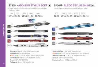 Printwear - Pens 2024 Catalog