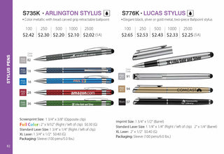 Printwear - Pens 2024 Catalog