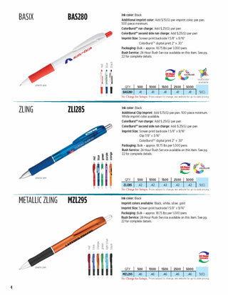 Printwear - Pens Catalog