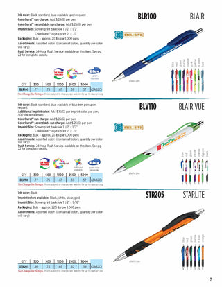 Printwear - Pens Catalog