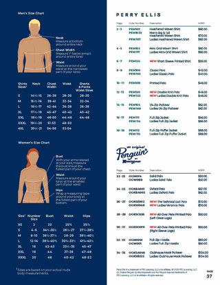 Printwear - Perry Ellis Penguin Corporate 2024 Catalog