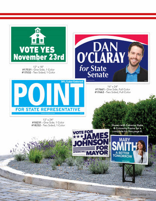 Printwear - Political Signage Catalog