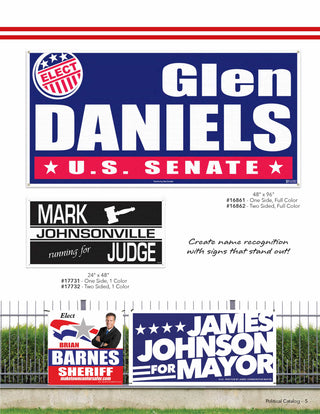 Printwear - Political Signage Catalog