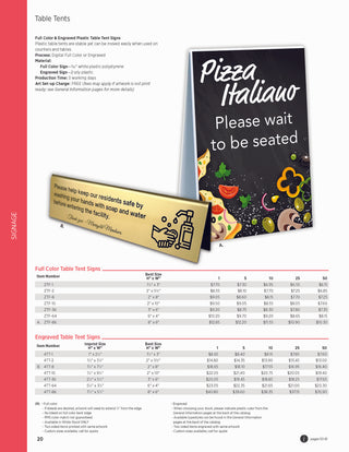 Printwear - Specialty Signage 2024 Catalog