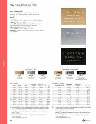 Printwear - Specialty Signage 2024 Catalog