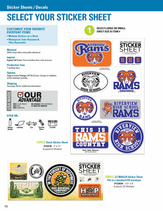 Printwear - Stickers Labels Signs Catalog