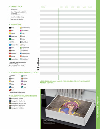 Printwear - Stickers Labels Catalog