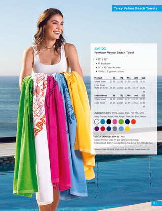 Printwear - Towels & More 2024 Catalog - Page 41