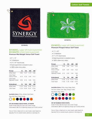 Printwear - Towels & More 2024 Catalog - Page 103