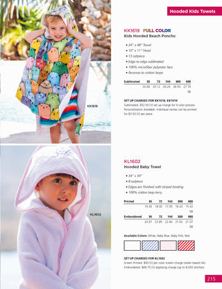 Printwear - Towels & More 2024 Catalog - Page 215