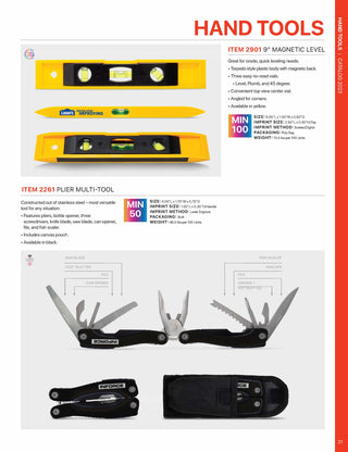 Printwear - Tools Promo Catalog