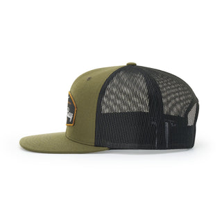 Richardson Acrylic-Wool Blend Flatbill Trucker - 511 (Side)