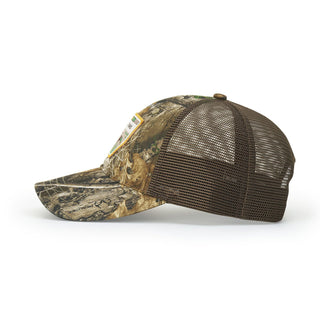 Richardson Garment Washed Printed Trucker - 111P (Side)