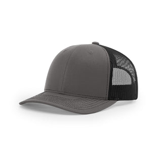 Richardson R-Flex Adjustable Trucker (Charcoal/Black)